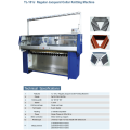 Machine à tricoter rectiligne pour cols