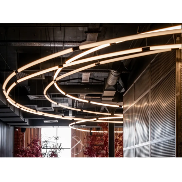 360-degree Flex Neon LED Linear Lights - 18mm to 25mm Diameter Chandelier Pendant Lamps