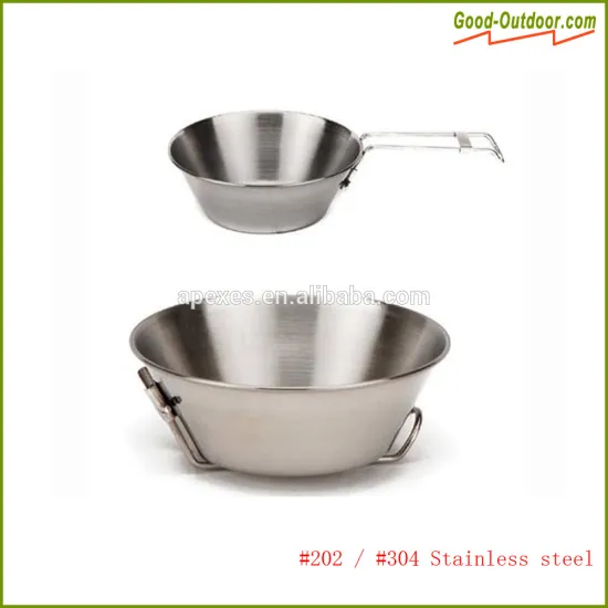 CK02-22A Stainless Steel Folding Bowl