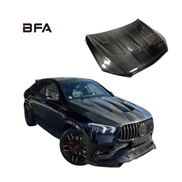 2020-2023 Mercedes-Benz GLE Coupe SUV GLE350 GLE450 GLE63 AMG Carbon Fiber Hood Body Kit