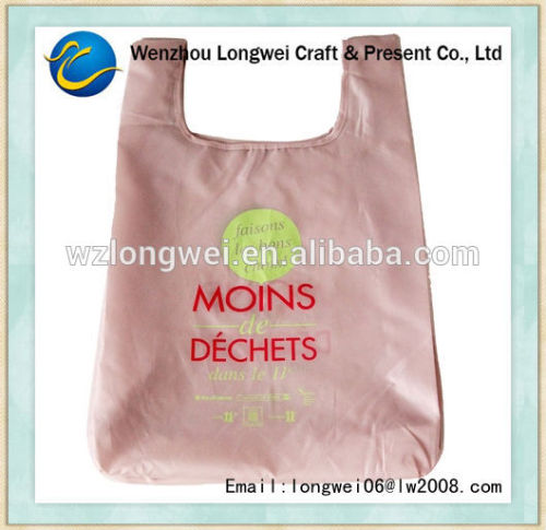 polyester carry bag/shopping plastic bags/polyester shopping bag