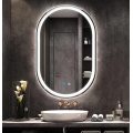 led mirror bathroom with led light wall luxury