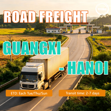 Von Guangxi nach Hanoi grenzüberschreitender Straßengüterverkehr