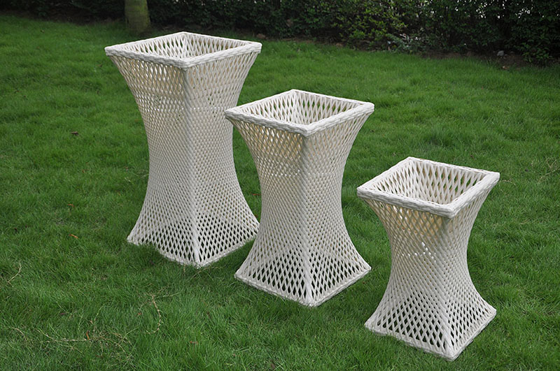 Garden Rattan Flower Pot and Planters