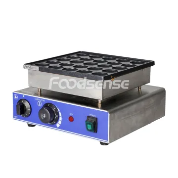 Commercial Electric Pancake Makers Pancake Baker Maker Dorayaki Maker Muffin Making Machine 25PCS Poffertjes Grills