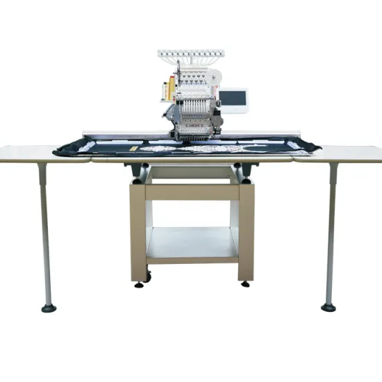 High-Quality 12 Needle Computerized Embroidery Machine for Caps - CHOICE GC-1201E-L