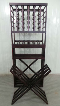 SOLID WOOD WINE RACK/ DISPLAY /STROAGE