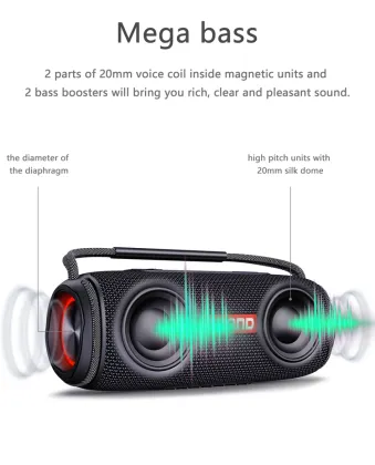 Super Bass Portable Speaker Wireless Bluetooth Speaker