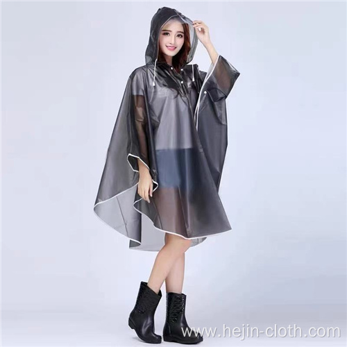 Wholesale OEM EVA adult raincape