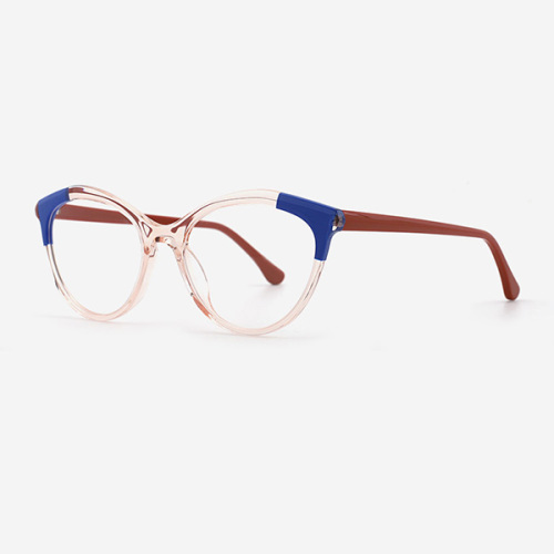 Cat Eye Laminated Acetate Women's Optical Frames 23A3050