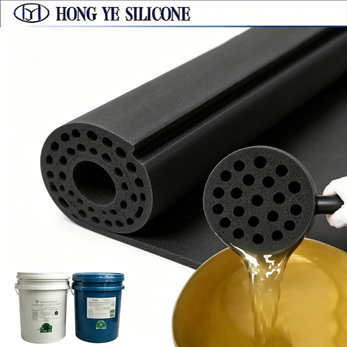 High-Temperature Foam Silicone Seal with Custom Cutting