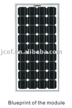 Monocrystalline silicon solar panels 36M-80 (614)