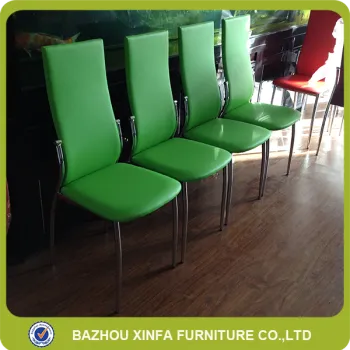 Cheap model PVC or PU leather dining chair used for dining room