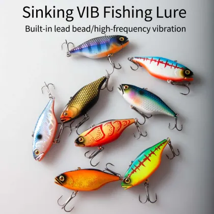 JACKALL TN VIBRATION 60 Rattle VIB Fishing Lures with Internal Balls