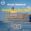 Servicios de logística de Shanghai a Abu Dhabi