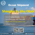 Freight de mer de Shanghai à Ajman