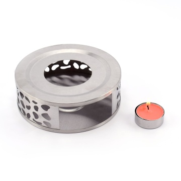 Stainless Steel Candle Tea Warmer for Ceramic and Glass Teapots