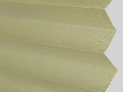 Motorised pleated door curtain blinds day night shades