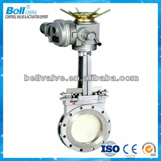 8 inch cast iron gate valve with Electric actuator