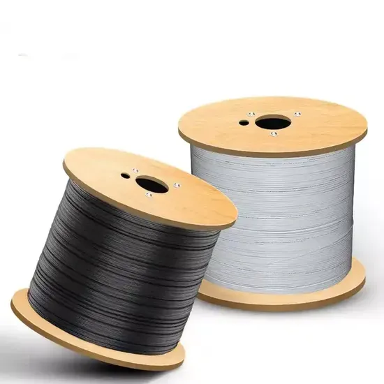 1km Outdoor FTTH Fiber Cable with Messenger Wire