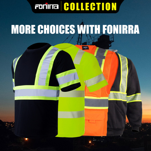 Χονδρική υψηλή ορατότητα Hi-vis Vest Mesh Safety Shirts