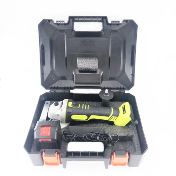 Factory china 18v 400w 4ah battery speed control cordless angle grinder