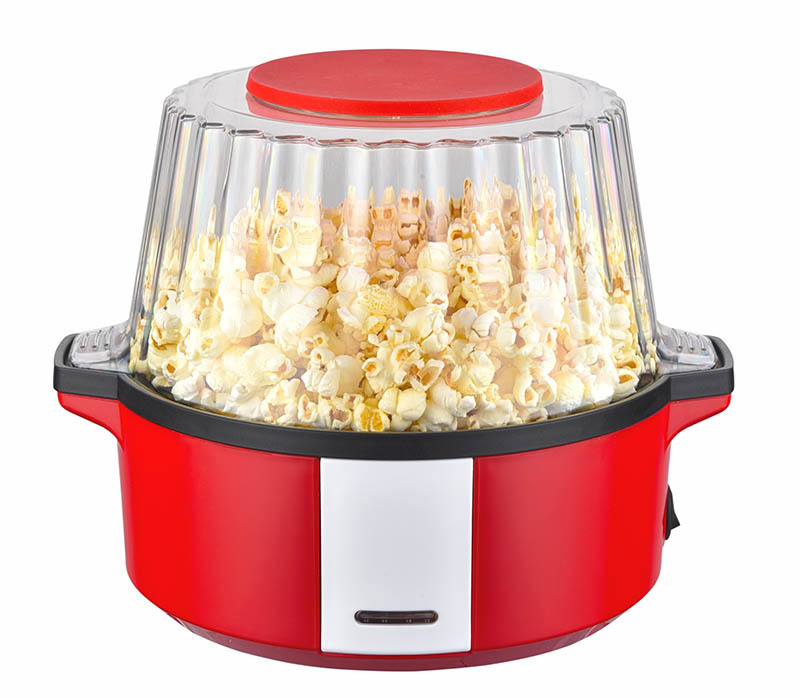 Oiled  Popcorn Popper Maker Machine Popcorn Maker With Butter Melting Container Home Electric Oil Popcorn Maker Mul