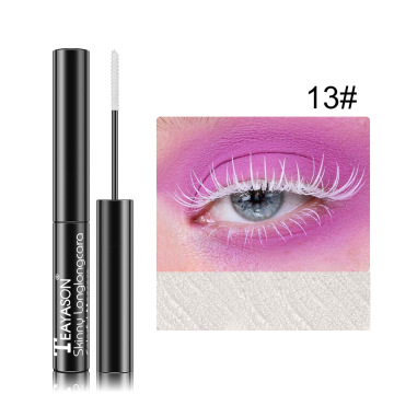 Sexy White 4D Charm Mascara Lengthening Black Lash Eyelash Extension Eye Lashes Brush Beauty Makeup Long-wearing Color Mascara