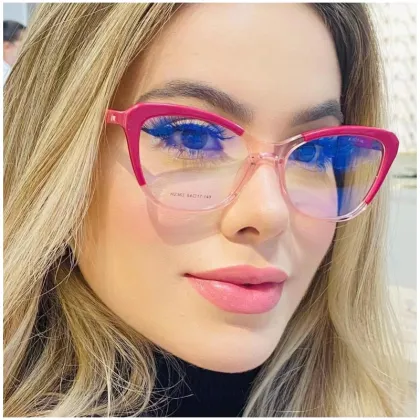 Women Blue Light Glasses TR90 CatEye Computer Glasses