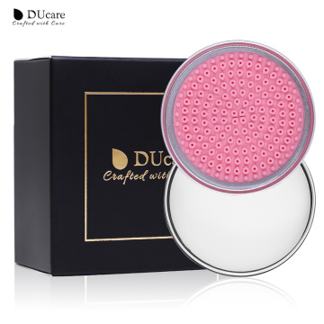 DUcare 1PCS Makeup Brush Cleaner Soap Cleaning Washing Brush Silicone Pad Mat Box Make Up Necessary for cleaning Cosmetic Tools