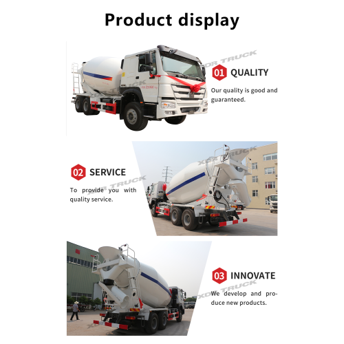 HOWO HEAVE Бетонный смеситель грузовик дизельный двигатель