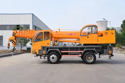 16 ton crane mobile crane tire crane
