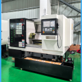 Torno CNC de bancada inclinada para procesamiento de metales automático