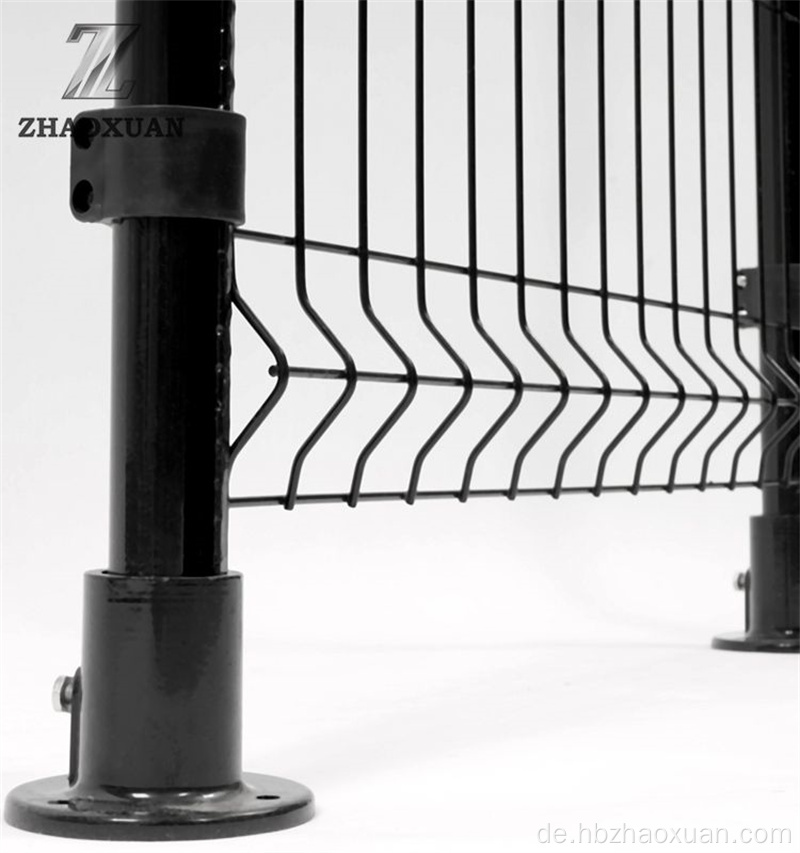 Pulver sprühten Beschichtungsdrahtnetzzaun für Gründe