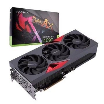 WHOLESALE NEW Colorful gaming Battle Ax Geforce rtx 4090 24GB GDDR6X PCI Express 4.0 Video Card RTX 4090 Tomahawk 24G