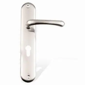 Standard Lockset with Bright Nickel Finish, Made of Stainless Steel