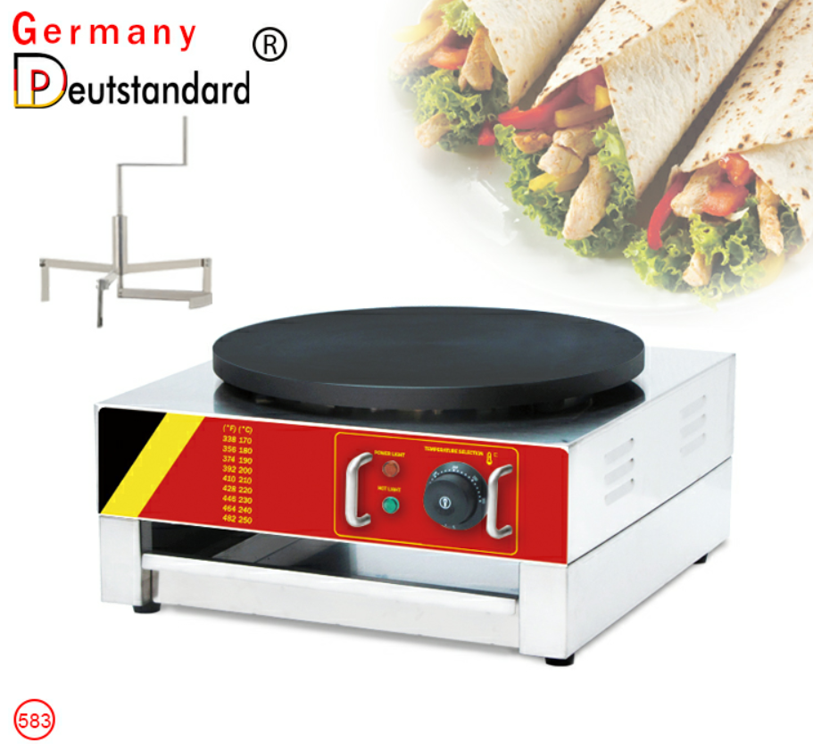 commercial and electric crepe maker with CE