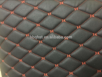 big and small lattice car mat material