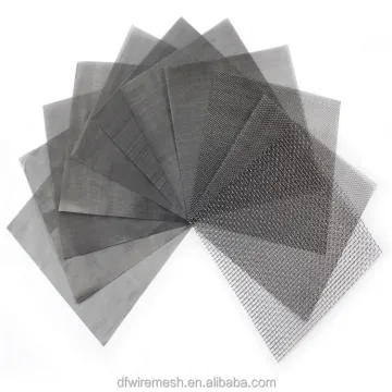 10x10 Stainless Steel Square Woven Wire Mesh