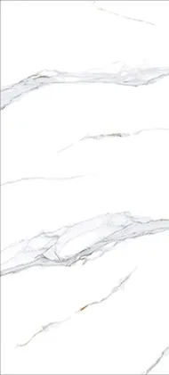 Alpine White Glossy Sintered stone