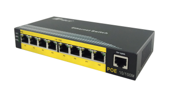 POE-Switch 8 Ports 10 / 100M Nicht verwaltet