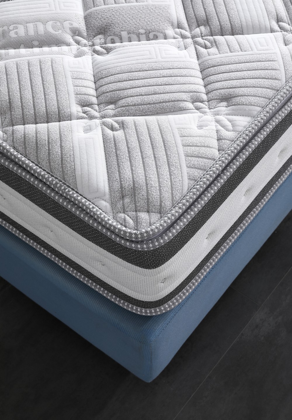 SereneHaven Firm Mattress Hyaluronic Acid Fabric Detail