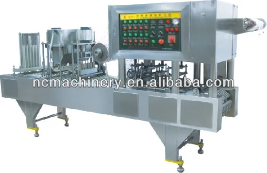 Piece film type cup filling machine
