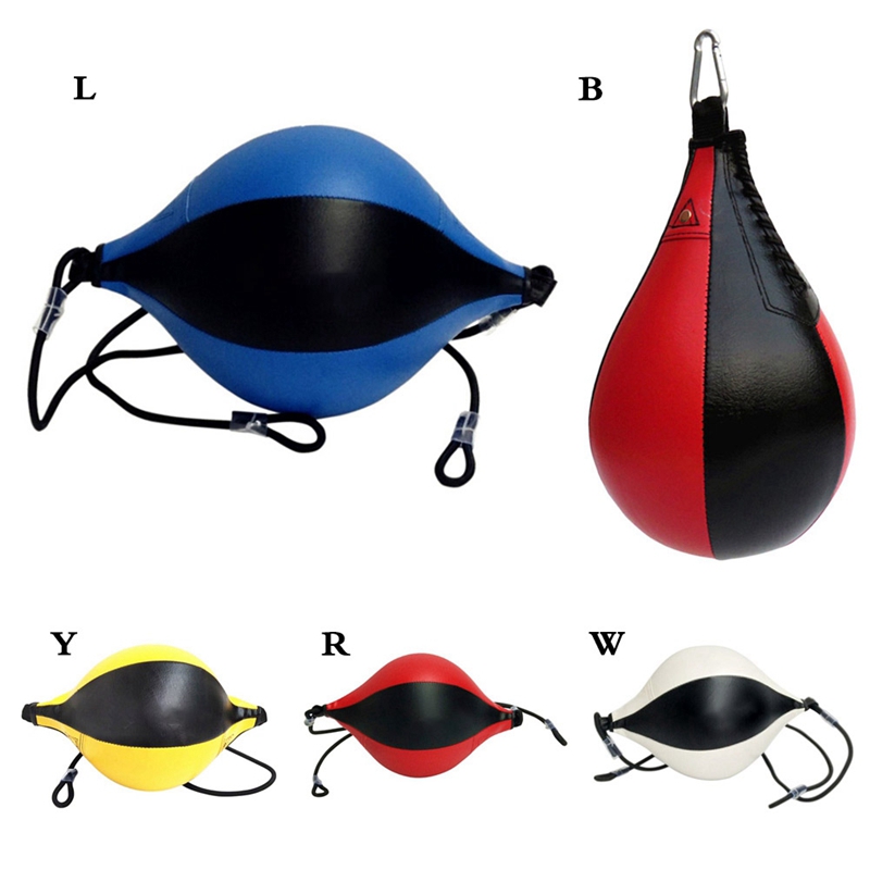 Reflex Speed Balls Muay Thai Punch Box Inflatable Punching Ball Pu Pear