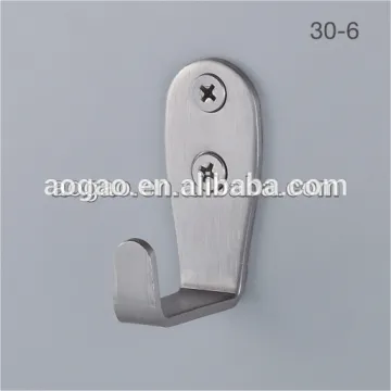 stainless steel toilet partition clothes hanger hook