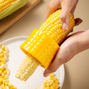 2024 Creative Kitchen Tool: Non-Slip Vegetable Chopper, Stainless Steel Corn Stripper and Peeler for Fruit