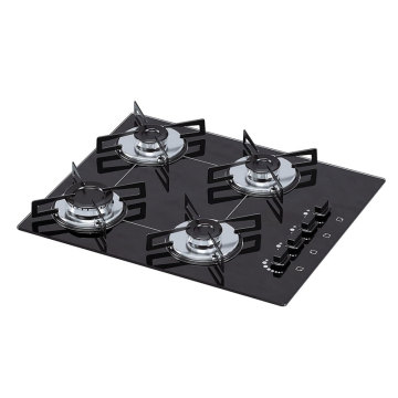 24 Inch 4 Burner Built-in Gas Cooktop with CE Certification for Kitchen Cooking Appliances