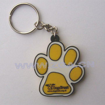 rubber key chain-promotion gift