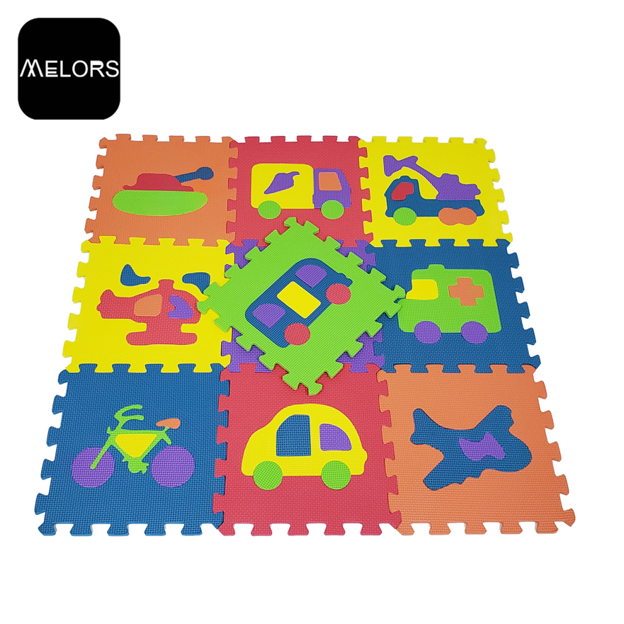 Non Toxic EVA Vehicle Educational Children toy mats