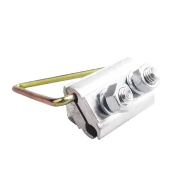 Anchoring Clamp Suspension Clamp for Figure 8 Cable with Steel Messengers: Essential Component in Fiber Optic Cable Overhead Line Fitting